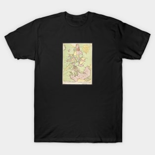 James Gillray Map T-Shirt